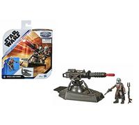 New Star Wars Mission Fleet Playset The Mandalorian Figure & Hover E-Web Cannon