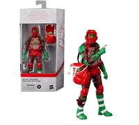 Star Wars The Black Series 6-Inch Scout Trooper (Holiday Edition) and Grogu in H
