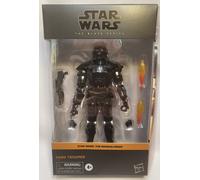 New Star Wars The Mandalorian Black Series Dark Trooper 6" Figure With Weapon