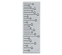 New Stars Background Frame Metal Cutting Dies Christmas Paper Stencils Snowflake Emboss Making Scrapbooking Decorative Card
