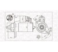 MAGNETI MARELLI 063721293010 Starter motor