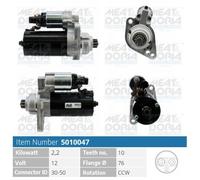 New Starter for AUDI SEAT SKODA VW:A3,TT,LEON,POLO,ALTEA 2Z911023F 2Z911023H
