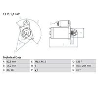 New Starter for AUDI SEAT SKODA VW:EXEO,A4 B6,A4 B7,EXEO ST,SUPERB I
