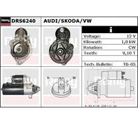 DELCO REMY DRS6240 Starter motor