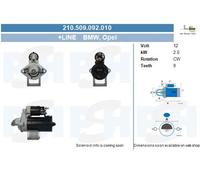 New Starter for BMW OPEL VAUXHALL:3,5,7,E36,E39 2246570 2246571 7785691