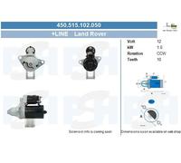New Starter for LAND ROVER:FREELANDER I,FREELANDER I SUV,FREELANDER I Soft Top