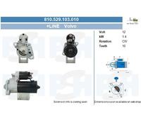 New Starter for VOLVO:V60 I,S60 II,S80 II,XC90 I,V70 III 30667299 36000041