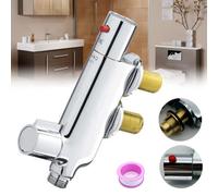 New Static Caravan V100 Vertical Thermostatic Shower Mixer 45mm Centres Genuine