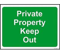 New Street Sign Warning Plaque Wall Decor Private Property Keep Out Sign Courtyard Decoration Office Sign Outdoor & Indoor Safety Aluminum Sign 8 X 12 Inch