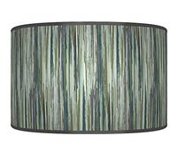 New Stripe Abstract Lampshade Green Blue Ceiling Light Drum Handmade Lamp Shade Floor Table or Ceiling Pendant Light Shade dz213 (45cm(18")