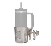 New Stroller Cup Holder for Stanley Quencher H2.0 (30 & 40 Oz. Models), Also Compatible with Stanley IceFlow (20 & 30 Oz. Models) - Transparent