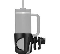 New Stroller Cup Holder for Stanley Quencher H2.0 (30 & 40 Oz. Models), Also Compatible with Stanley IceFlow (20 & 30 Oz. Models) - Transparent