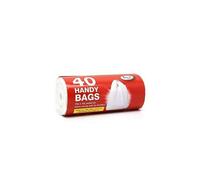 New Strong Pedal Bin Liners White 15 Litre Everyday Rubbish Kingfisher Refuse