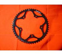 NEW STRONGLIGHT 9/10 SPEED 130BCD BLACK CHAINRINGS, 38-53t