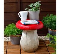 New Stunning Design Toadstool Plant Stand Mashroom-Inspired Plant Stand Add a Touch Of Whimsy To Your Home Garden Decor