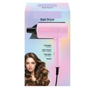 New Stunning Hair Dryer, Complete with A Soft Touch Mattte Finish and Two Heat Settings, Great for Travel Due to Its Foldable Handle, Perfect for Your Homes Or You Can Gift It Too -1600w - Pink
