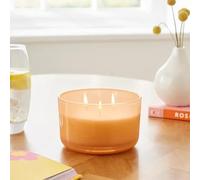 New Stunning Large Mango & Orchid Candle 30 Hour Burn, 3 Wick, Exotic Tropical Scented Candle with Fruity Mango & Floral Orchid, Ideal for Relaxing, Home Décor, Gifting -M92