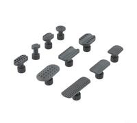 New Style 10 Piece Glue Tabs Dent Removal Tool Set Gray Nylon Pulling Tabs For Car Body Repair Compatible With Slide Hammer Kits