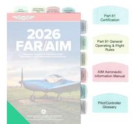 [New Style] Tabs for FAR/AIM 2026/2025 for Private Pilot License - VFR - 50 tabs