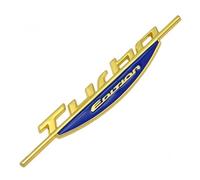 New Styling 3D Metal Turbo Edition Letter Logo Emblem Badge Car Sticker Auto Rear Back Trunk Side Decals Accessories(E)
