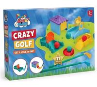 New||Summer Smart & Play Crazy Golf Set for Kids, 11 Pieces, 2 Clubs, 4 Balls, 5 Obstacles, Ages 3+||indoor/outdoor
