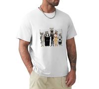 New Summer Unusual Suspects Design Fantastic Mr Fox Animated Comedy Film Cotton Men T-Shirt White Size XXL