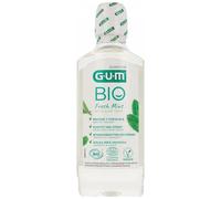 NEW Sunstar GUM Organic Mouthwash 500ml Aloe Vera Peppermint Fluoride Natural