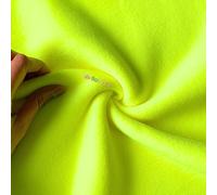 New Super Soft Polar Fleece | Anti Pill Washable Fabric | Sold by The Metre | 50+ Colours (Neon Yellow, PF NYL)