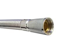 New SuperLux Shower Hose 175cm Chrome -3yr Guarantee