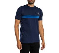 Sergio Tacchini Men's New Supermac T-Shirt, Maritime Blue/Princess Blue