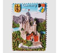 New Swan Stone Castle Germany 3D fridge magnet Home & kitchen decoration magnetic sticker Neuschwanstein Germany refrigerator magnet souvenir gift