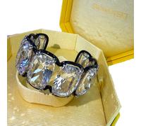 Swarovski Ladies Harmonia Crystal Cuff Bangle 5600039