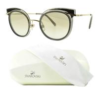 NEW SWAROVSKI SK0169/S 20C Grey Cat Eye Full Rim Womens Sunglasses
