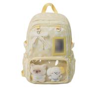 New Sweet and Cute Star-Themed Puff Bag Lightweight Backpack for Junior and Senior High Stude