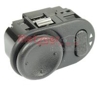 METZGER 0916234 Switch, mirror adjustment