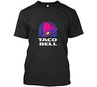New Taco Bell Food Logo T-Shirt Men Tee Size XXL Black