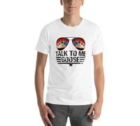 New Talk to Me Goose T-Shirt Heavyweight t Shirts Custom t Shirts Quick-Drying t-Shirt Summer Tops Short Sleeve tee Men