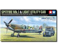 Tamiya 25211 - 1/48 Spitfire Mk.I & Lt. Vehicle 10PS - New
