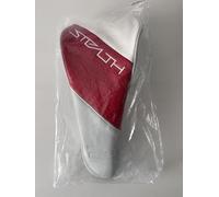 New TaylorMade New Golf Stealth 2 Grey/Red/White Driver Headcover