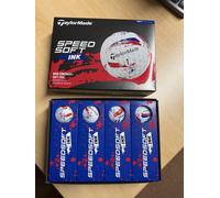 New Taylormade Speed Soft Blue & Red Box12 Golf Balls