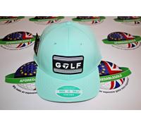 New Taylormade Sunset Ventura SnapBack Aqua Adjustable Cap