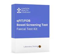 New Technology | Accurate Laboratory qFIT Bowel Screening Test | Numeric Results | Detailed Medical Report | Detect Hidden Blood in Stool | Home Kit