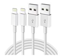 New&Teck 2 Pack iPhone Cable, [Apple MFi Certified], USB Fast Charging, Lightning Cable, for iPhone 7/8/8+/X/XR/11/12/13/13 Pro Max/14/14 Pro/14 Pro Max/iPad
