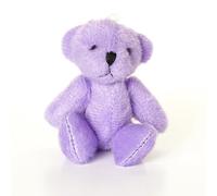 NEW - TEDDY BEARS X 1 - Soft Little Adorable - Gift Present Birthday Xmas (Purple Teddy Bear X 1)