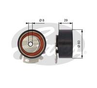 New Tensioner Pulley, timing belt for FIAT LANCIA:ALBEA,PETRA,SIENA,BRAVA