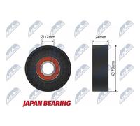 New Tensioner Pulley, V-ribbed belt 06H903133F 06H903133G