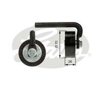 GATES T39012 Tensioner pulley