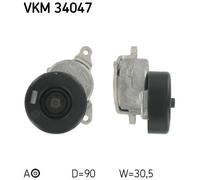 SKF VKM 34047 Tensioner pulley