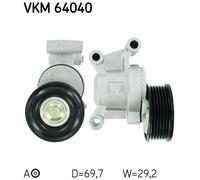 New Tensioner Pulley, V-ribbed belt for MAZDA:3,5,3 I,3 II,AXELA L372-15-980B