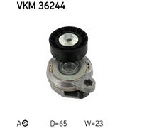 SKF Tensioner Pulley for Volvo XC60 D4 D5244T17 2.4 June 2012 to April 2014